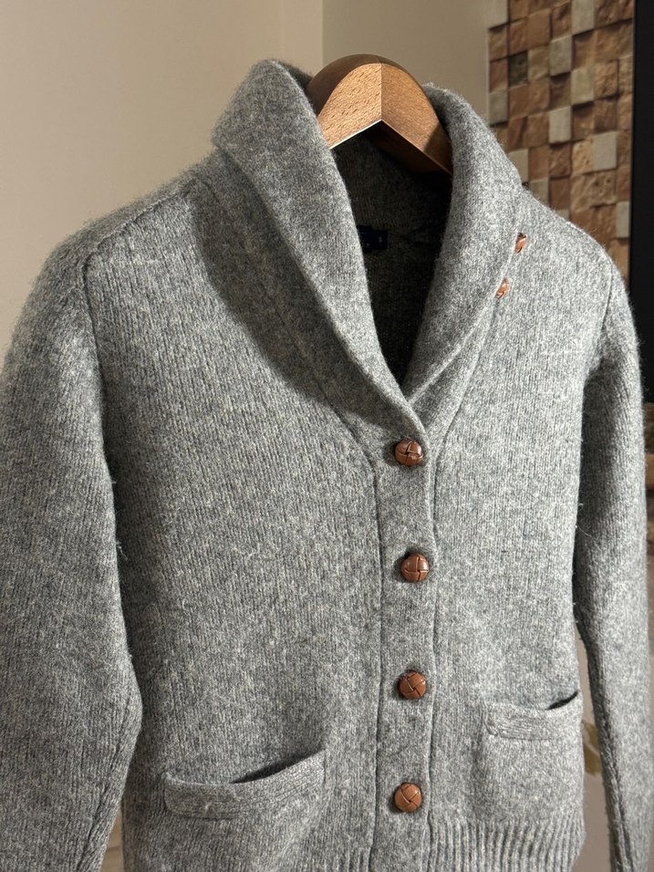 Orijinal Ralph Lauren %100 lambswool ( %100 yün ) hırka. — görsel 2/9