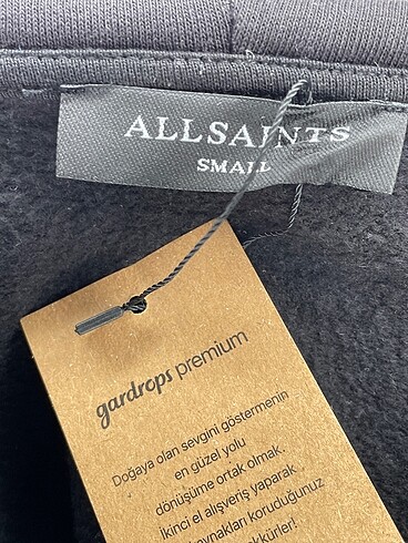 s Beden siyah Renk All Saints Sweatshirt %70 İndirimli.