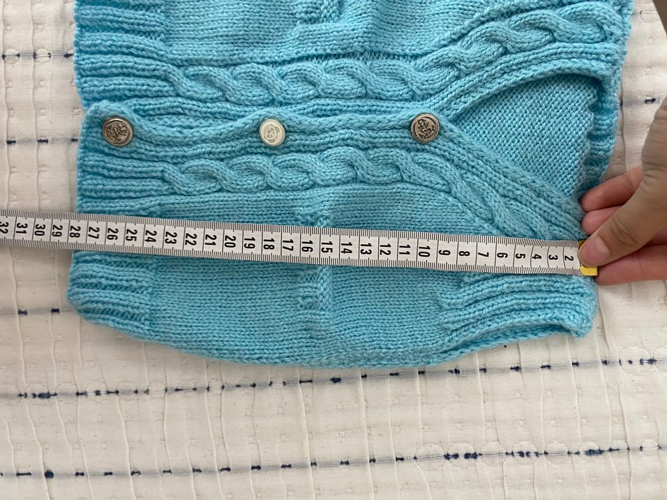 El örgüsü Bebek yeleği - Görsel 3