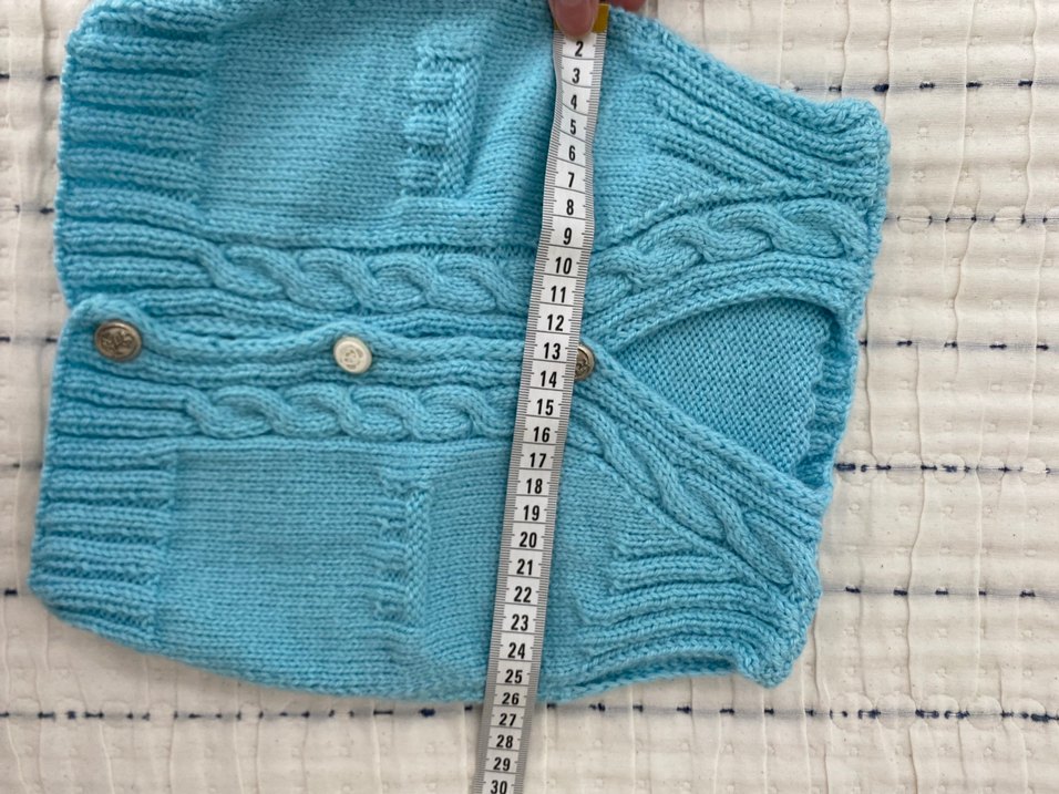 El örgüsü Bebek yeleği - Görsel 2