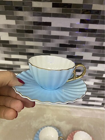 Beden Renkli fincan takımı