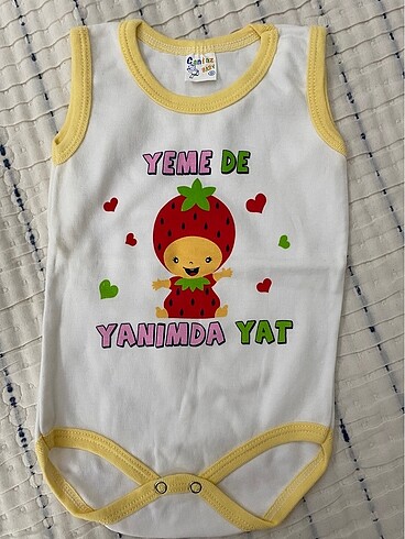 9 Ay Beden 4lü yazılı zıbın