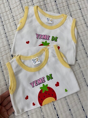 9 Ay Beden çeşitli Renk 4lü yazılı zıbın