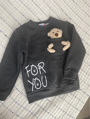 Ayıcıklı sweat - Görsel 3