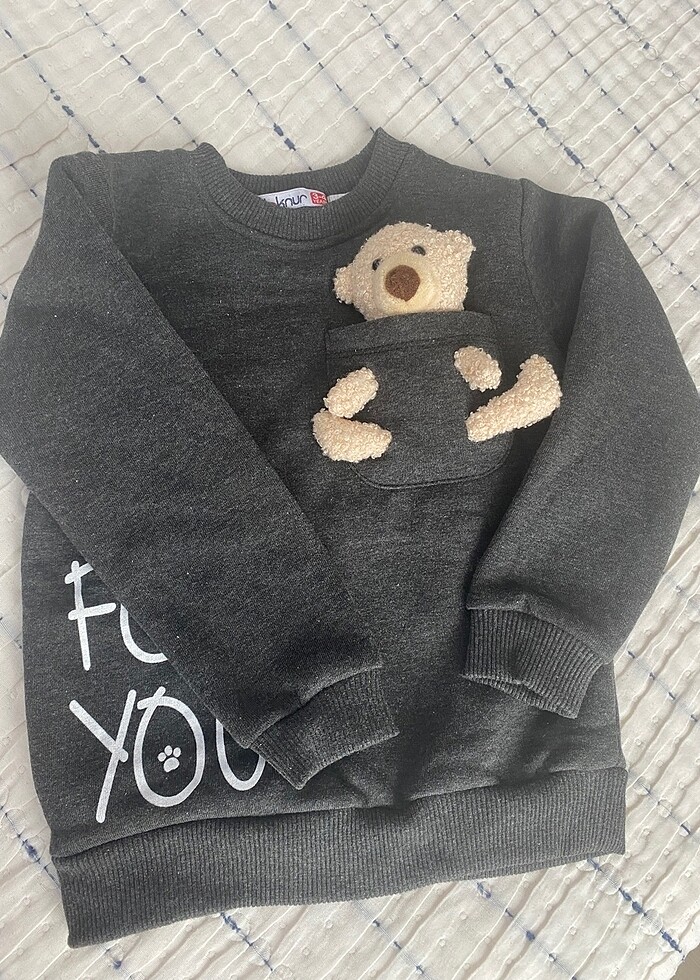 Ayıcıklı sweat - Görsel 2