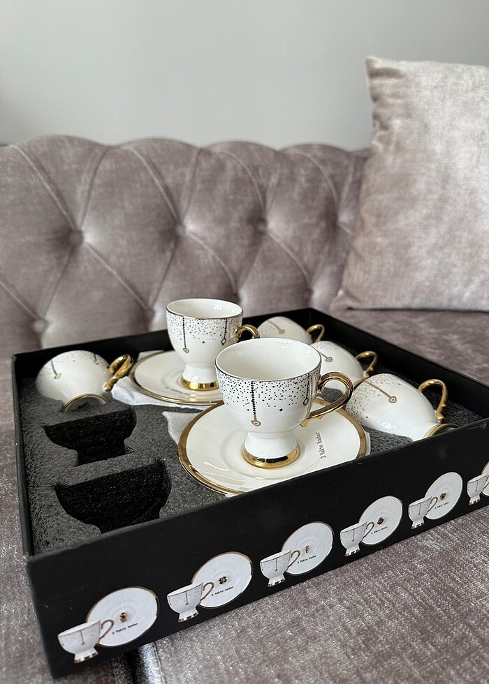 Kutulu Sıfır fincan takımı - Görsel 2