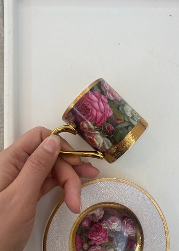 Altın detaylı SIFIR fincan takımı - Görsel 6