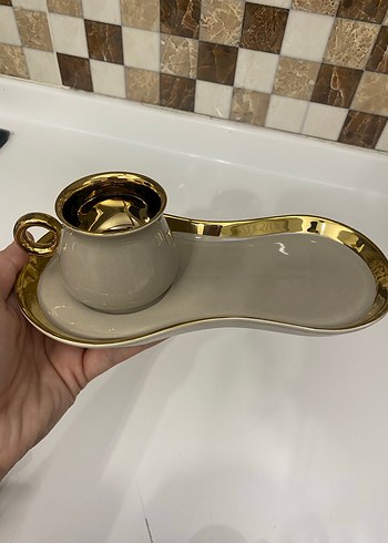 KUTULU Altın Detaylı Fincan takımı - Görsel 5