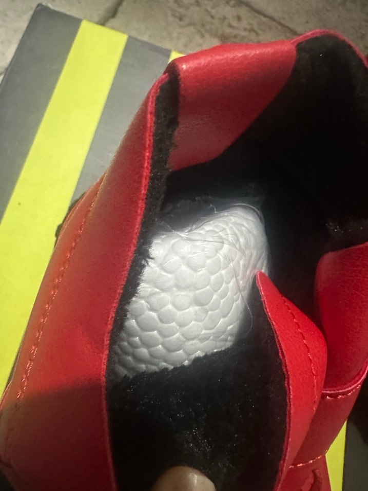 Kırmızı Kadın Deri Bot Yüksek Topuklu - Görsel 3