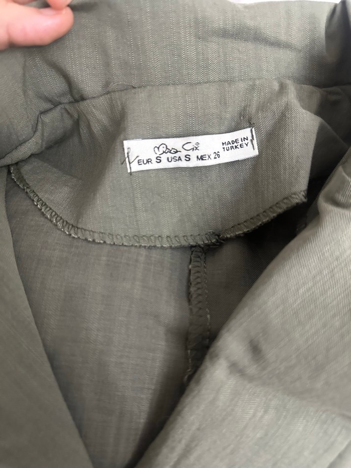 Kadın Kemerli Keten Uzun Tulum - Görsel 2