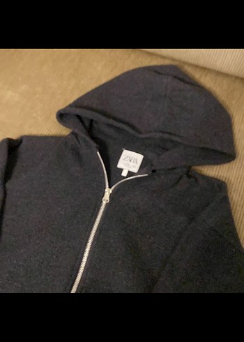 Zara fermuarlı sweat 10 yaş füme rengi