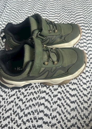33 Beden Erkek Çocuk Haki Sneaker