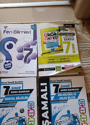 7.sınıf soru bankası ve konu anlatımı