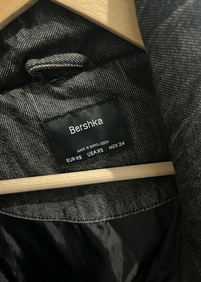 Bershka oversize mont - Görsel 2