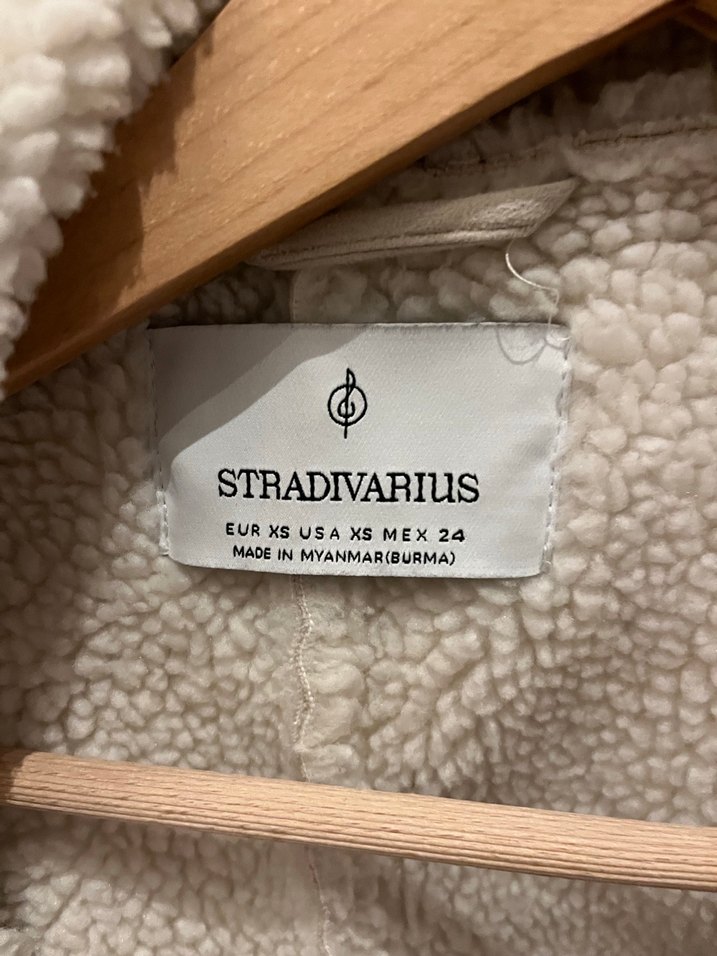 Bej Süet Kürklü Kadın Ceket - Görsel 2