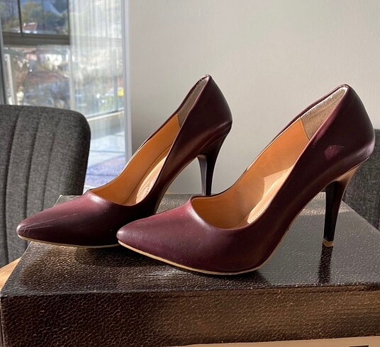 38 Beden Bordo stiletto