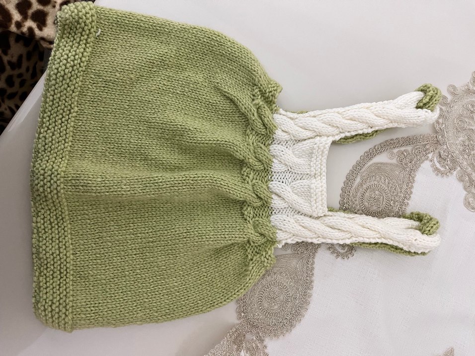 Kız çoçuk örgü yelek hırka süveter - Görsel 4