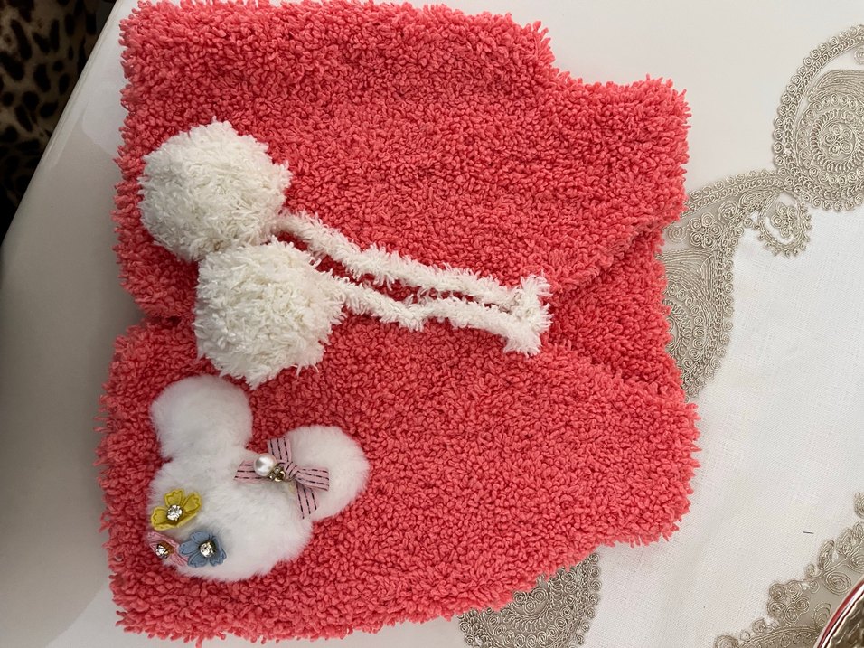 Kız çoçuk örgü yelek hırka süveter - Görsel 5