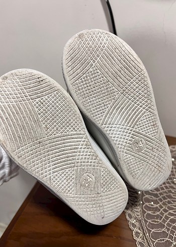 Erkek Çocuk Beyaz Cırt Cırtlı Spor Ayakkabı - Görsel 3