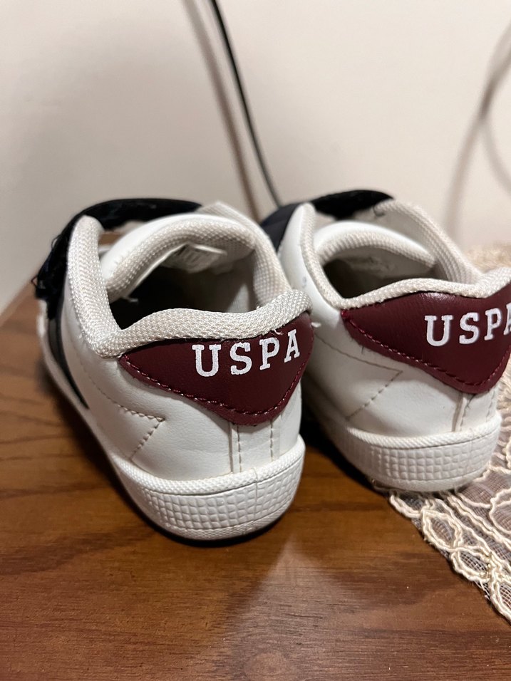 Erkek Çocuk Beyaz Cırt Cırtlı Spor Ayakkabı - Görsel 4