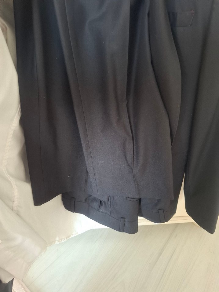 Siyah Modern Klasik Erkek Takım Elbise - Görsel 4