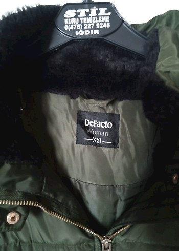 bayan defacto kalın mont - Görsel 4