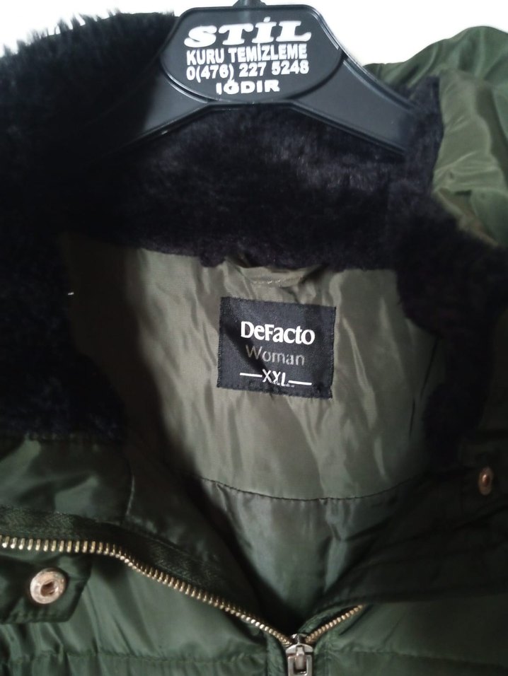 bayan defacto kalın mont - Görsel 4