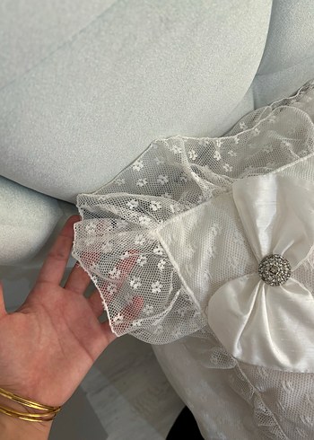 Beyaz Düz Desen Yatak Örtüsü - Görsel 7