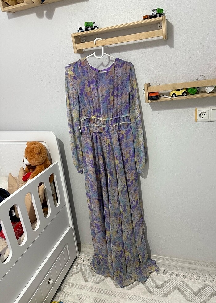 ŞİFON ELBİSE - Görsel 3