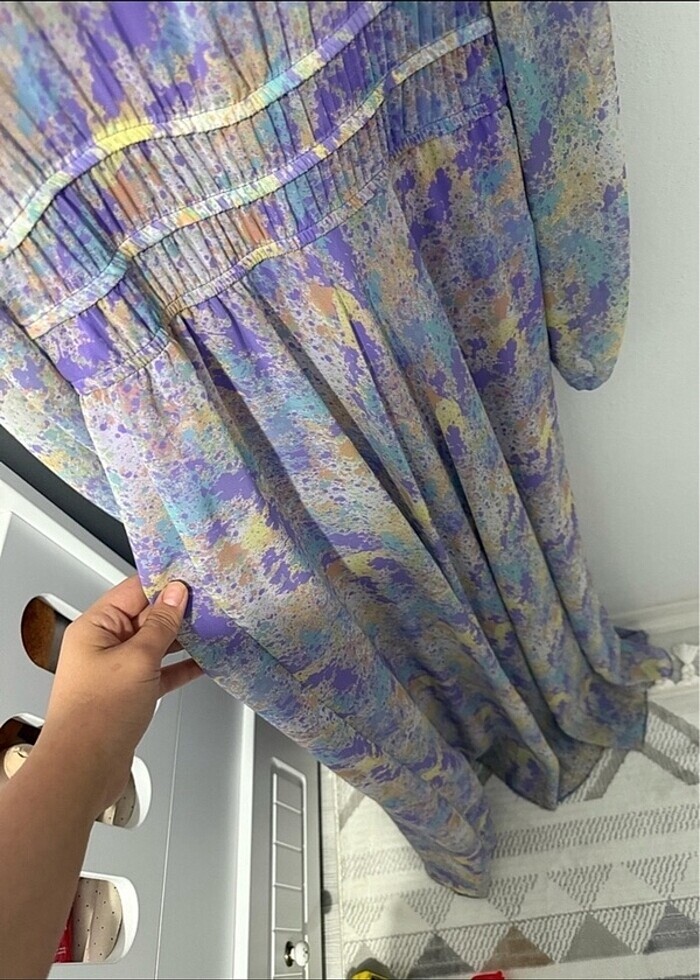 YAZLIK EFİL EFİL DAVET DÜĞÜN ELBİSESİ - Görsel 3