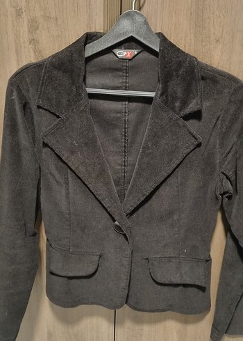 Fitilli Kadife Ceket - Görsel 2