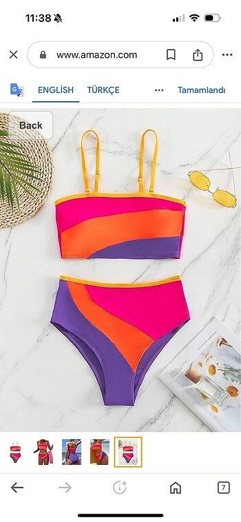 s Beden çeşitli Renk Bikini Takımı