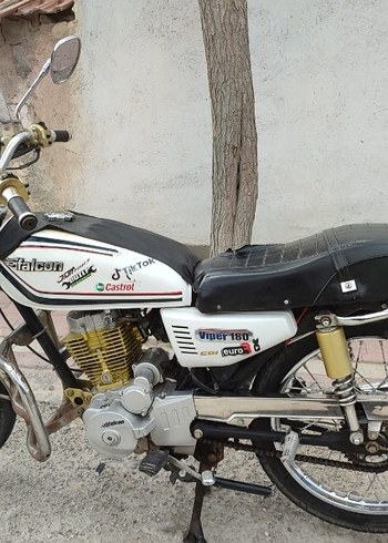 Beyaz Parlak Viper 180 Motosiklet