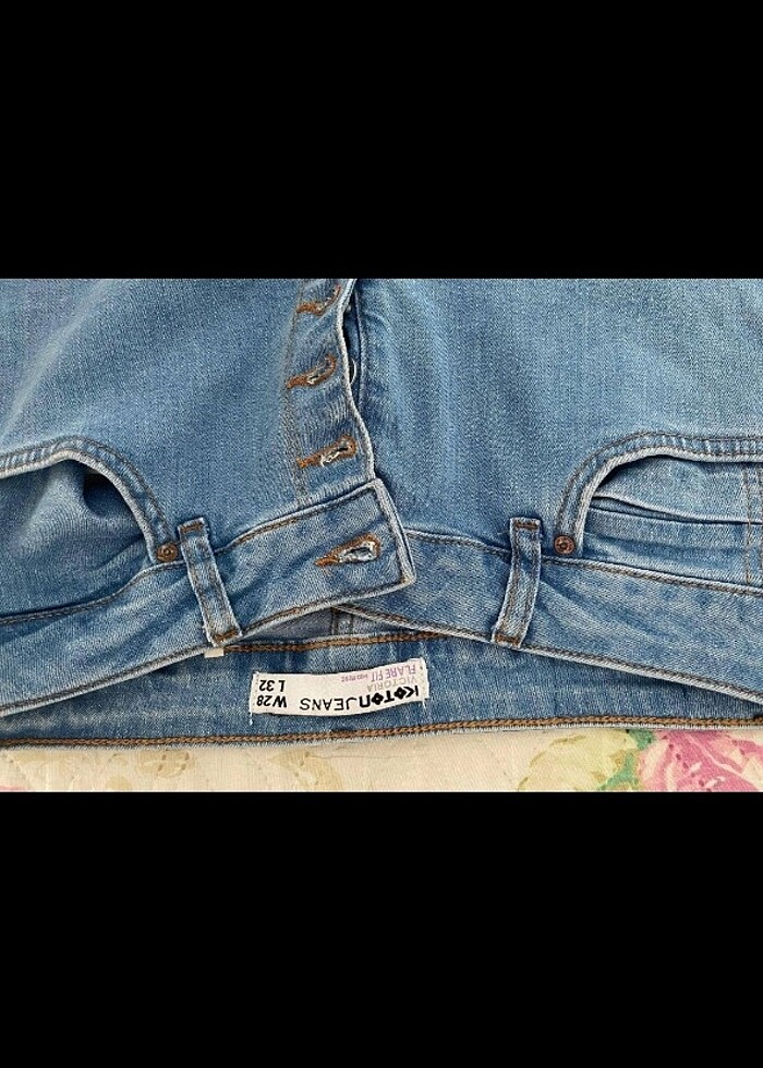 Flare paça jean - Görsel 3