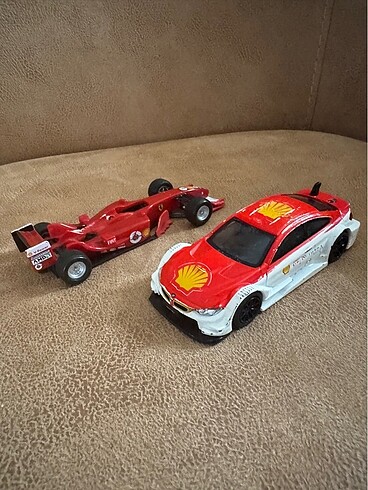  Shell bmw f1 formula metal araba koleksıyon
