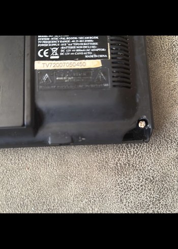 Siyah Schaublin Monitör tv renklı - Görsel 4