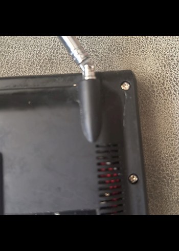 Siyah Schaublin Monitör tv renklı - Görsel 5