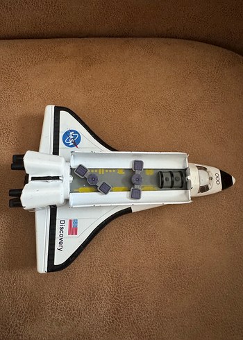 NASA Uzay Mekiği Oyuncak Beyaz metal