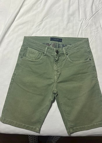 Lufian Haki Denim Sort
