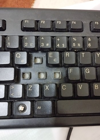 Siyah HP Kablolu Klavye - Görsel 2