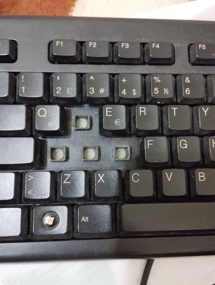 Siyah HP Kablolu Klavye - Görsel 2