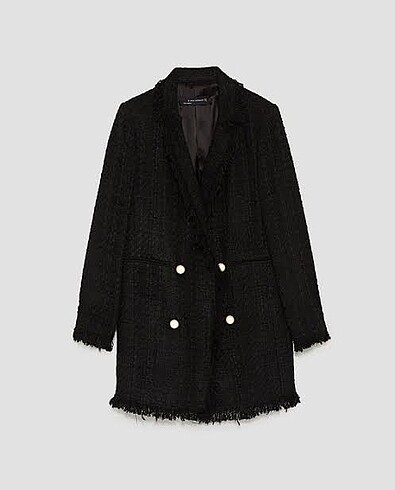 Zara tüvit blazer ceket