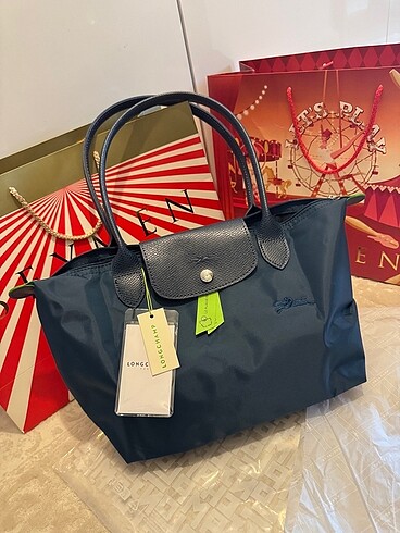 Longchamp M boy okyanus mavisi