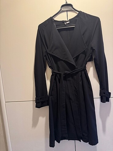H&M H&M siyah trenç