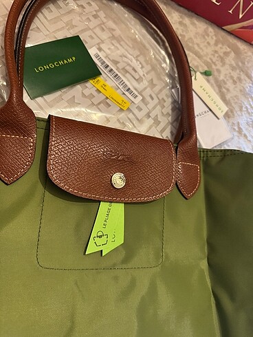  Beden yeşil Renk Longchamp M boy çanta