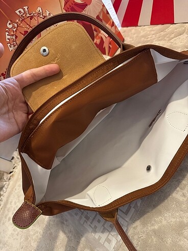 Beden kahverengi Renk Longchamp çanta