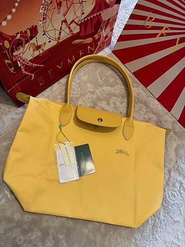 Longchamp Longchamp Large boy sarı renk
