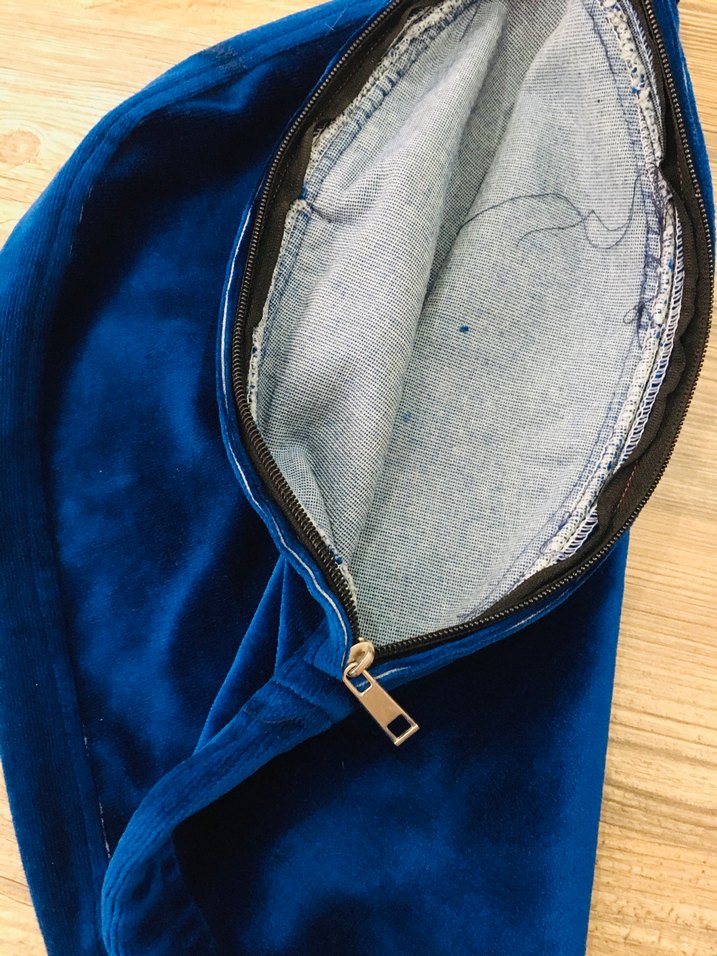 Kadife kırlent kılıfı - Görsel 2