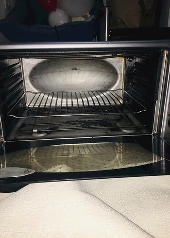 Beyaz Parlak Mini Fırınluxell - Görsel 2