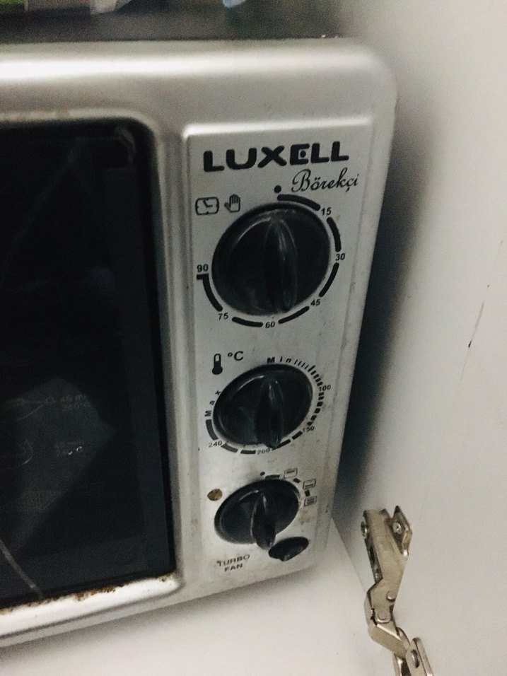 Beyaz Parlak Mini Fırınluxell - Görsel 4